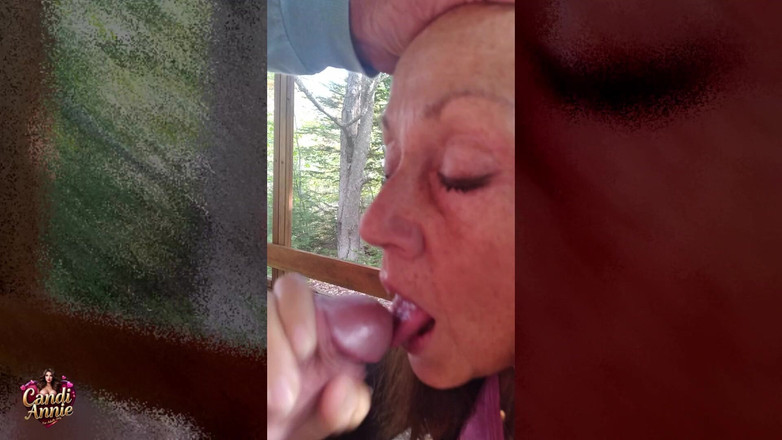 Candi Annie: Great Fun POV Forest Fuck and Cum Swallow - Candi Annie