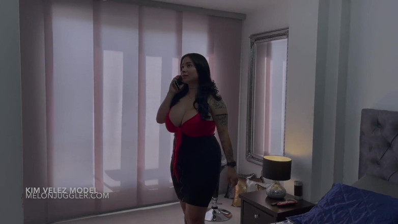 Melon Juggler: Model kim velez dengan toket besar latina dientot seharian