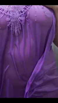 In the Bathroom Indonesian Transparant in Shiny Satin Lingerie Perfect Body Big Ass Tease