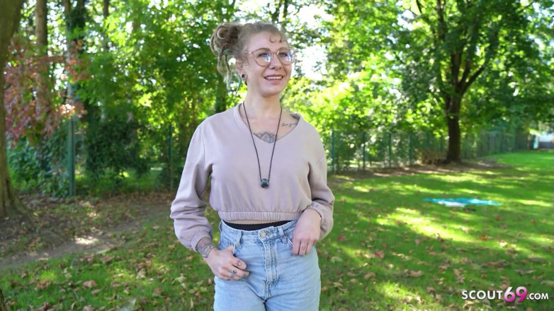 German Scout: German Scout - First Anal Creampie Sex for Tiny Teen Julia...
