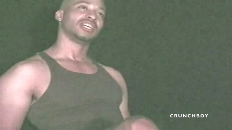 GAY VINTAGE PORN: Muscle straight loves to suck his own cock