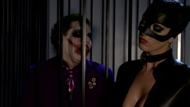 Very hot hardcore: Des femmes de chat sexy et Harley Quinn se font...