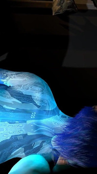 Cortana succhia il cazzo di Master chief