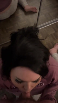 Cum Swallowing Mouth Only Blowjob with Post Orgasm