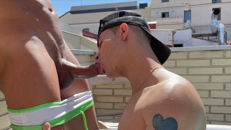 CASTING PORN AMATOR: Twink F Ucked Raw Ourdoot in Exhib