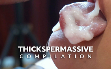 Thickspermassive: Compilação: Close-up no boquete com porra pegajosa - vídeos completos