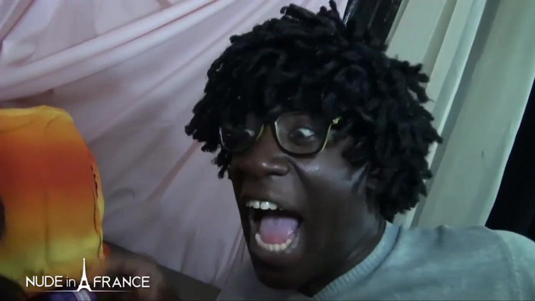 Nude in France: Teen Gwenanie: 1st time sodomized and 1st time with a black!