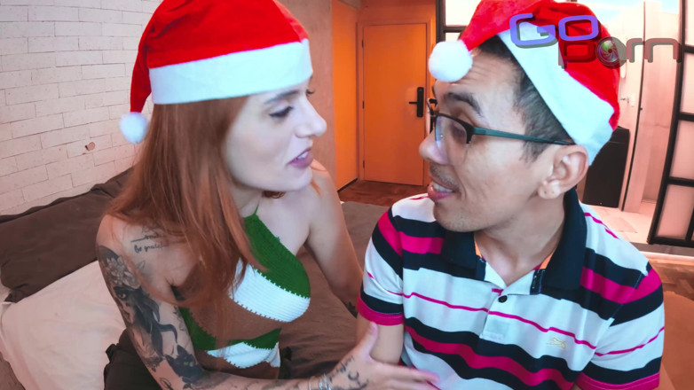 Go Porn: 彼女はクリスマスプレゼントとして友達の「お尻」をくれましたが、その2つのお尻が一緒になると私は気持ちよくイきました