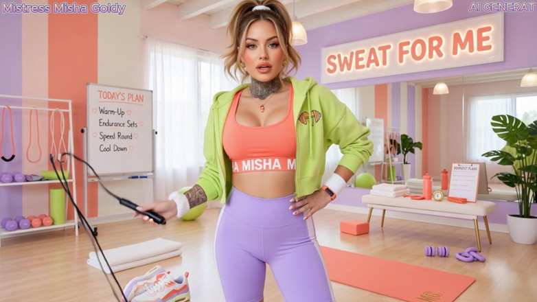 Goddess Misha Goldy: O Personal Trainer que Não Treina Músculos
