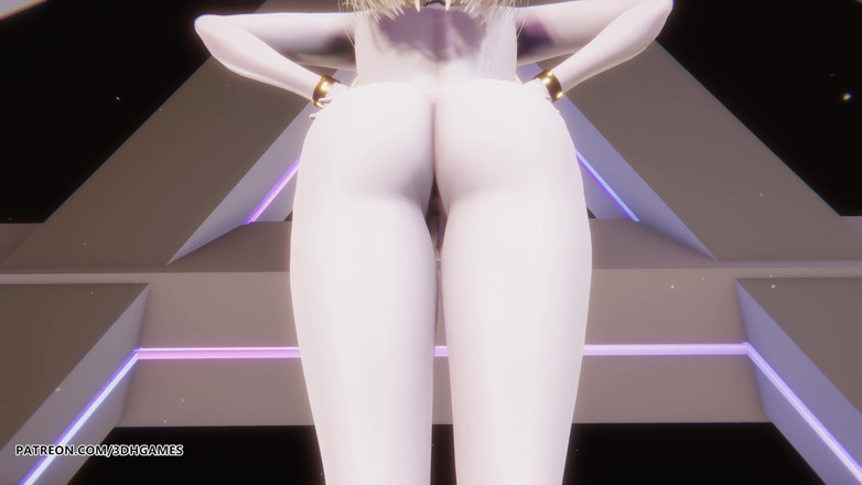 3D-Hentai Games: [mmd] Viviz - Galning Ahri Sexig naken dans League of Legends...