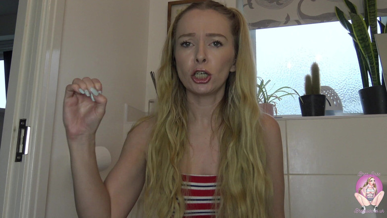 Brea Rose: Masturbando para minha bunda suja