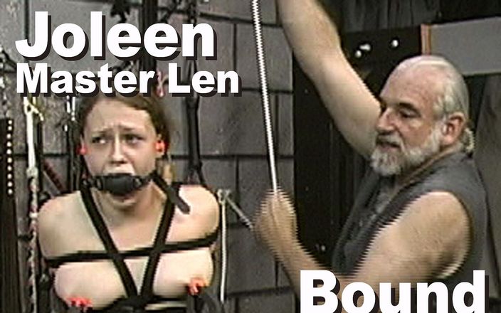 Picticon bondage and fetish: ジョリーン&amp;amp;マスターレンは鞭打たれ、涙を挟まれた
