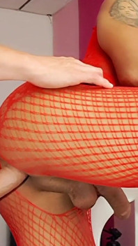 Trans Girl Fucked by A Boy with A Big Cock