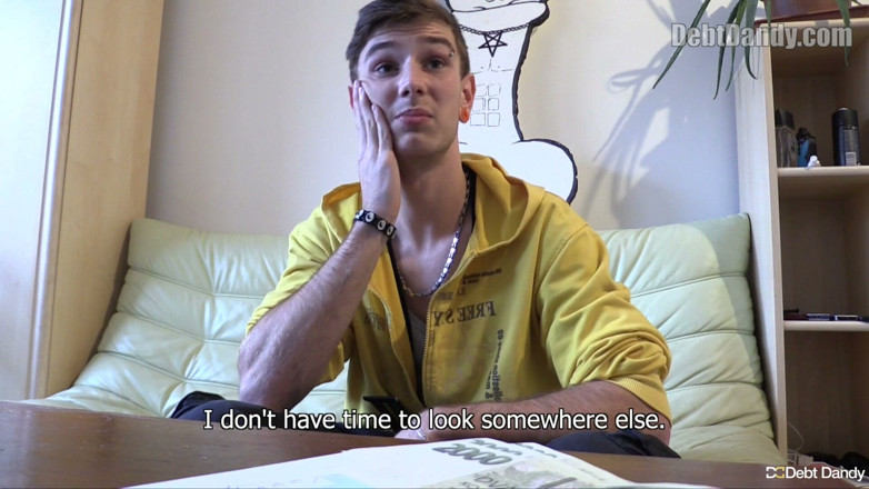 Twink pop studio: Twink Pop - Debt Dandy Forces Slim Boy Into Bareback Doggystyle...