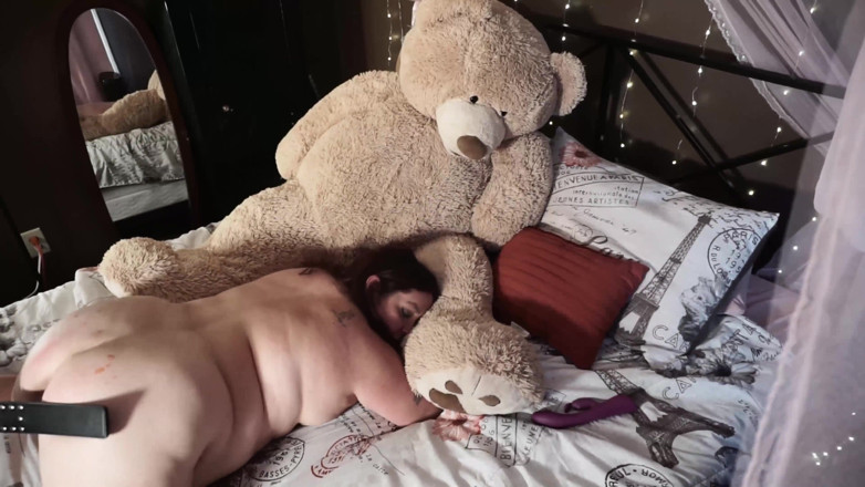 SexyNEBBW: Sexy BBW svíčky vosk a stříkání