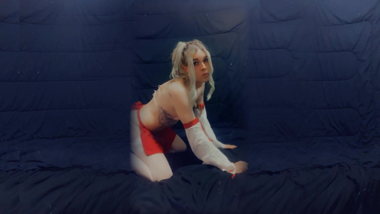 CarmenMelatonin: Asian Bra and Miniskirt Play Thing