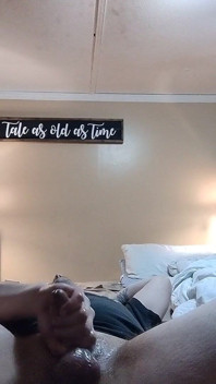 Horny Stepdaddy Strokes Himself