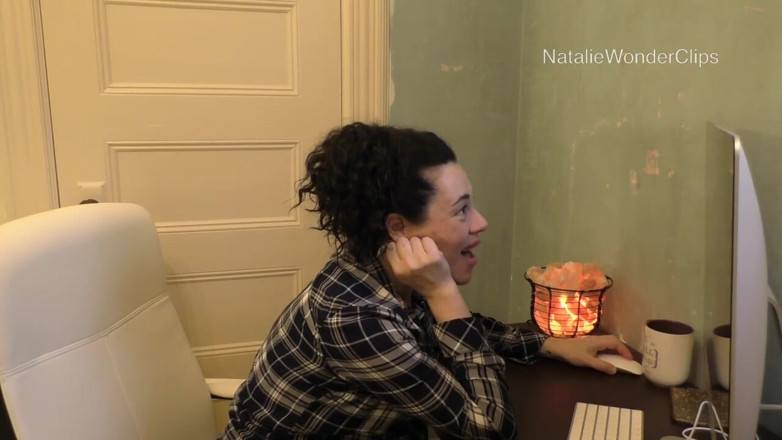 Natalie Wonder: Stepmom discovers her own stepson has the world's biggest cock...
