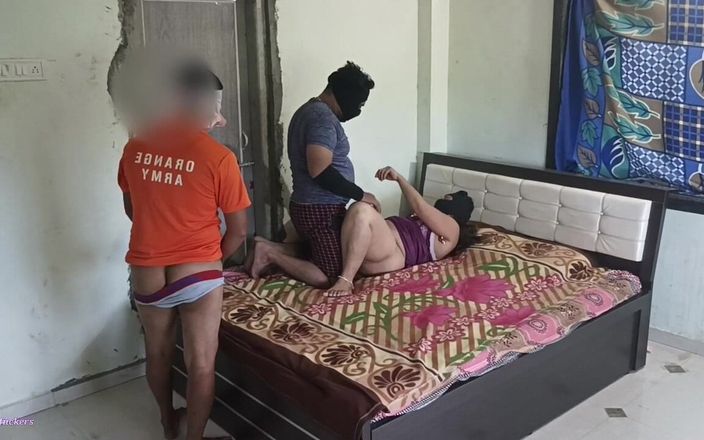 Telugu-fuckers: Telugu Divorce MILF Takes Two Dicks at Once