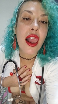 Need Some Care? the Nurse Will Take Great Care of You! Come with Me, Sweetheart!