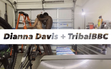 Dianna Davis: Monteur neemt een grote lul in de garage