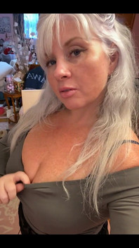 Teasing You with Big Booby Cleavage