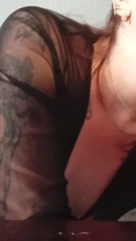 Sug slarvig på sig leggins