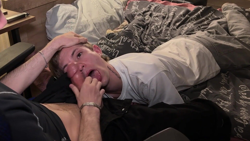 Fucked a Twink's Mouth with a Big Dick, Deep Throat Part 1 (Ethan Lestray) Fucked a Twink's Mouth with a Big Dick, Deep Throat Part 1 (Ethan Lestray)