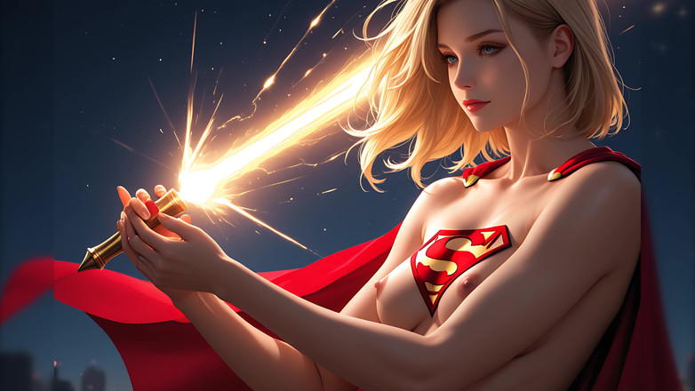 LustRender: Lustrender Слайд-шоу: обнаженная небесный комета, фрагмент Свечение - Ai Видео