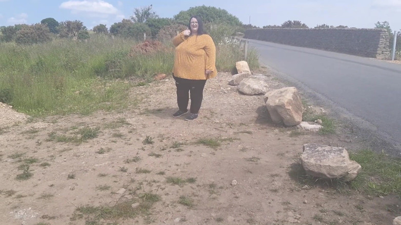 SSBBWLadyBrads: Making my fat body walk at a beauty spot