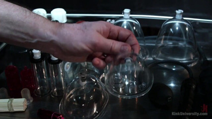 Kink University: Pumping up! Sexy suction techniques for nipples, breasts & pussy.