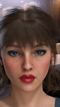Rendu du test d’animation faciale HD
