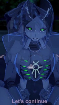 Necron anime menina BJ | Warhammer 40k Hentai
