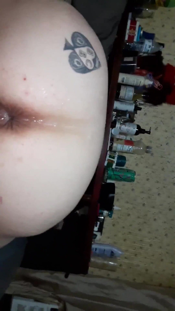 Anal_Angi_Rose: Mezirasové anální creampie