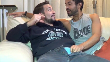 Gaybareback: Rim hole latino před creampie