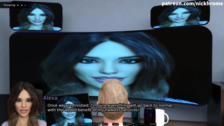 Visual Novels: SexBot 77 - vah sabhi ko nigalne ke lie har roj abhyas...