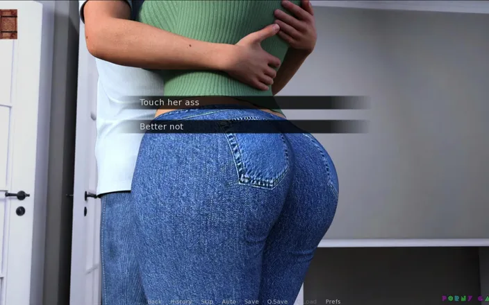 Porny Games: A Heartfelt Visit by Sacred Arcade - Hot Neighbor MILF Gets...