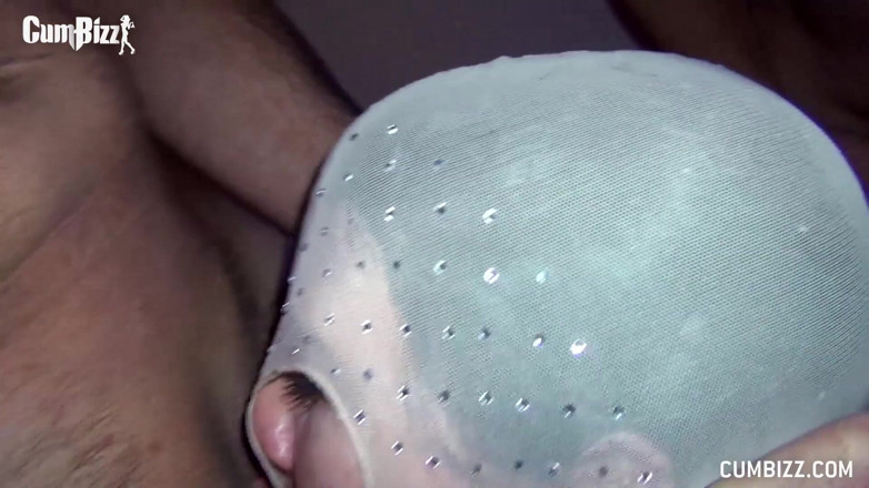 Cumbizz: Dutch amateur teen loves a big cum bukkake party