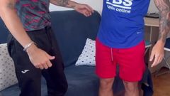 BoyGym: He Came to Watch a Soccer Game and I Scored...