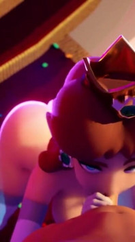 Princess Daisy Sucks Your Dick - POV