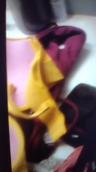 My Roommates Panties and Pics. Kayla's a Little Slut