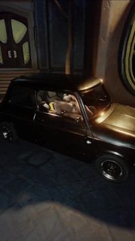 D3d Tokpok3d, sexe hardcore intense en voiture : une énorme bite monstrueuse baise une chatte étroite et mouillée, jouit à l’intérieur, cul sexy béant