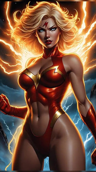 Nude Thunder Gale Electric Flare Slideshow
