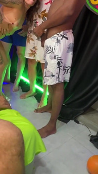Brasilianischer karnevals-gangbang 2026 der zweite teil