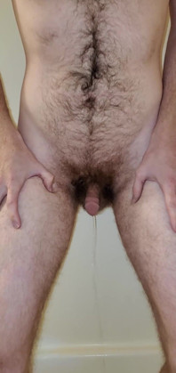 Doing a Little Pee Dance in the Shower