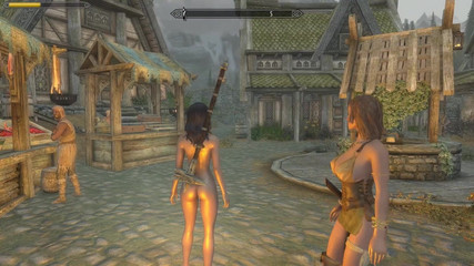 LewdArcade: Skyrim Special Edition Nude Game Play in Sinhala