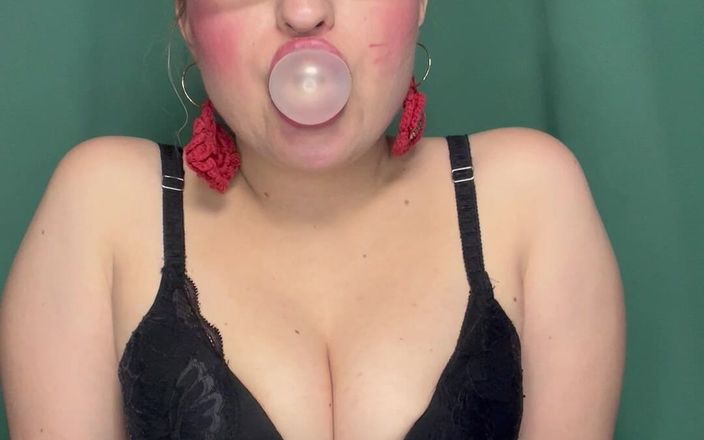 FinDom Goaldigger: 大きな眼鏡で大きいバブルガムパート3 #glasses #eyeglasses #bubblegum