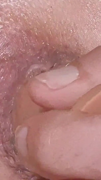 Extreme Closeup Dildo Anal Creampie