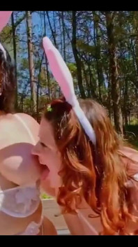 Lesbian Bunny Orgy