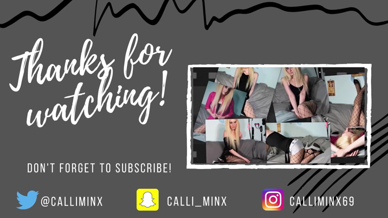 Calli Minx: Un vibrator norocos are parte de o muie